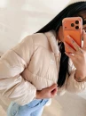 Kurtka damska OLAVOGA YUE SPRING 2026 beżowa - maWer Fashion