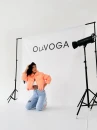Kurtka damska OLAVOGA YUE SPRING 2026 koral - maWer Fashion