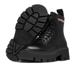 Buty damskie workery OLAVOGA MOVE 2026 czarne - maWer Fashion