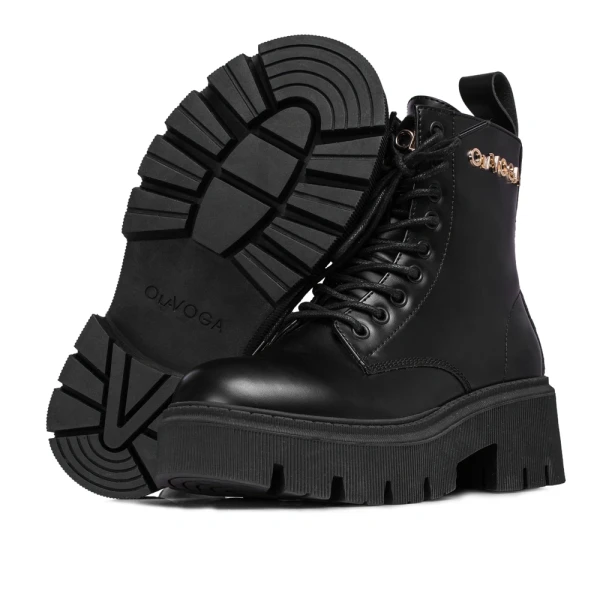 Buty damskie workery OLAVOGA MOVE 2026 czarne - maWer Fashion
