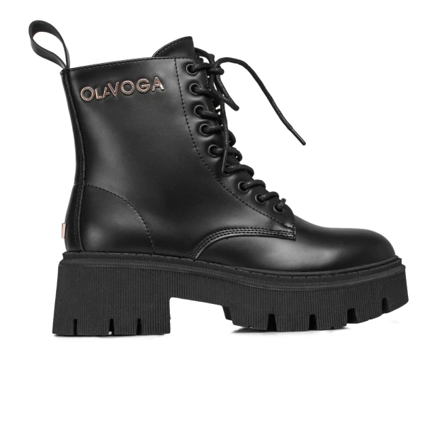 Buty damskie workery OLAVOGA MOVE 2026 czarne - maWer Fashion