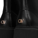 Buty damskie workery OLAVOGA MOVE 2026 czarne - maWer Fashion