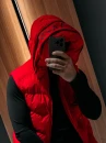 Kamizelka męska OLAVOAGA TAER 2026 czerwona - maWer Fashion