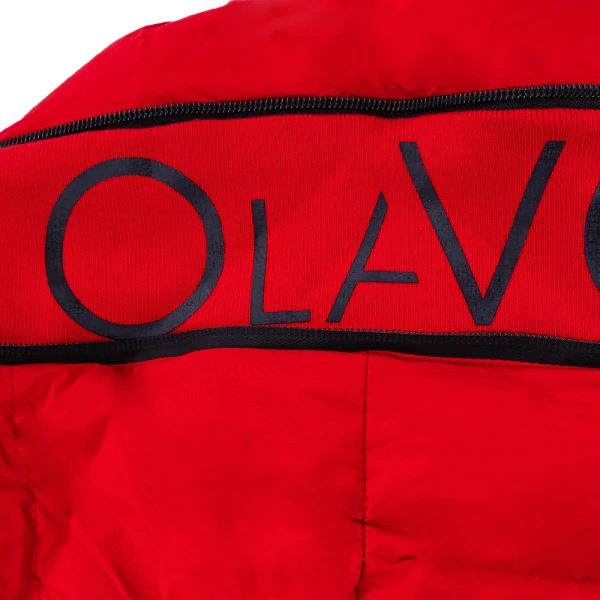 Kamizelka męska OLAVOAGA TAER 2026 czerwona - maWer Fashion