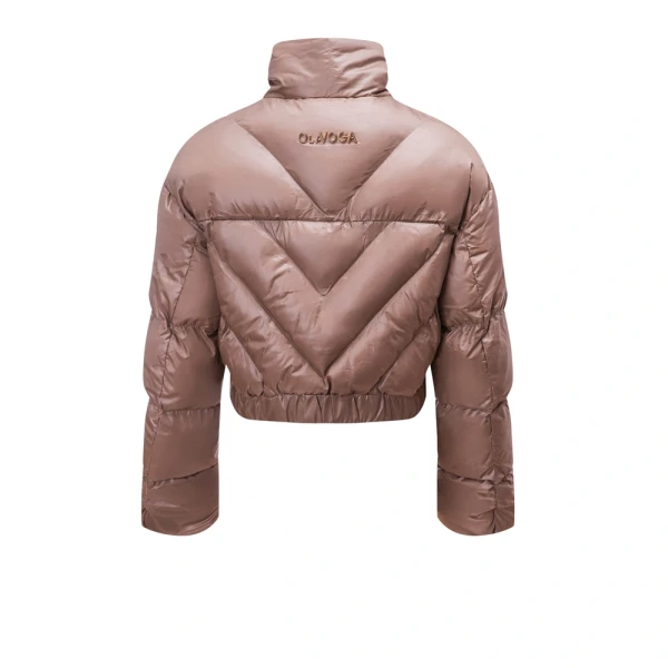 Kurtka damska OLAVOGA TAAZU 2026 beż - maWer Fashion