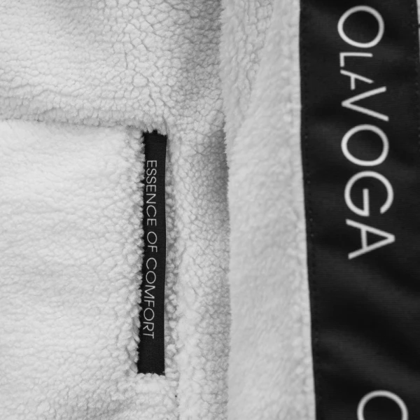 Bluza męska polar OLAVOGA SETTLINE 2026 ecru - maWer Fashion