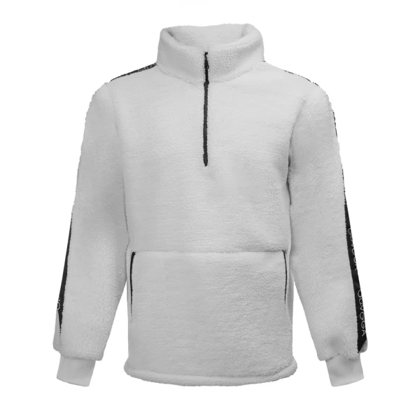 Bluza męska polar OLAVOGA SETTLINE 2026 ecru - maWer Fashion
