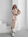 Bluza damska OLAVOGA FROST LAYER 2025 - beż - maWer Fashion