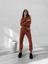 Komplet damski OLAVOGA BOSSIE 2025 jasny brąz - maWer Fashion