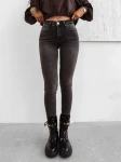 Spodnie damskie OLAVOGA NOON 2025 szare - maWer Fashion