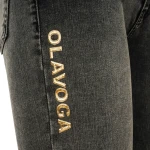 Spodnie damskie OLAVOGA NOON 2025 szare - maWer Fashion