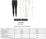 Legginsy damskie OLAVOGA ZITZY 2026 zitzy - maWer Fashion