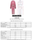 Komplet damski OLAVOGA COZIER 2026 pudrowy róż - maWer Fashion