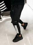 Spodnie męskie OLAVOGA CASTON 2026 czarne - maWer Fashion