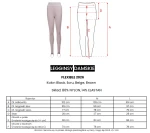 Legginsy damskie OLAVOGA FLEXIBLE 2026 beż - maWer Fashion