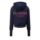 Bluza damska OLAVOGA LUMINK 2026 granatowa - maWer Fashion