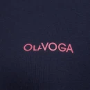 Bluza damska OLAVOGA LUMINK 2026 granatowa - maWer Fashion