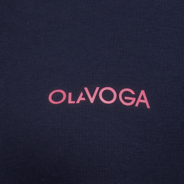Bluza damska OLAVOGA LUMINK 2026 granatowa - maWer Fashion