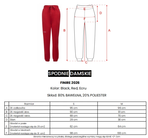 Spodnie damskie OLAVOGA FINIRE 2026 ecru - maWer Fashion