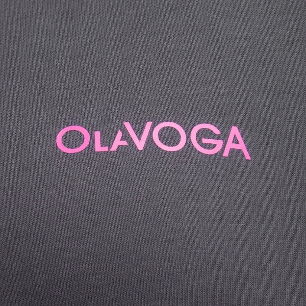 Bluza damska OLAVOGA LUMINK 2026 ciemny szary - maWer Fashion