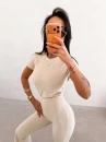 Komplet damski OLAVOGA CORE 2026 beż - maWer Fashion
