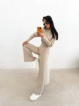 Komplet damski OLAVOGA ASHWAY 2026 beż - maWer Fashion