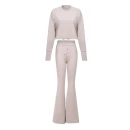 Komplet damski OLAVOGA ASHWAY 2026 beż - maWer Fashion