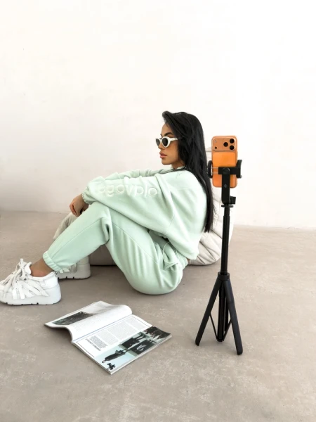 Komplet damski OLAVOGA COZIER 2026 mięta - maWer Fashion