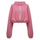 Komplet damski OLAVOGA COZIER 2026 pudrowy róż - maWer Fashion