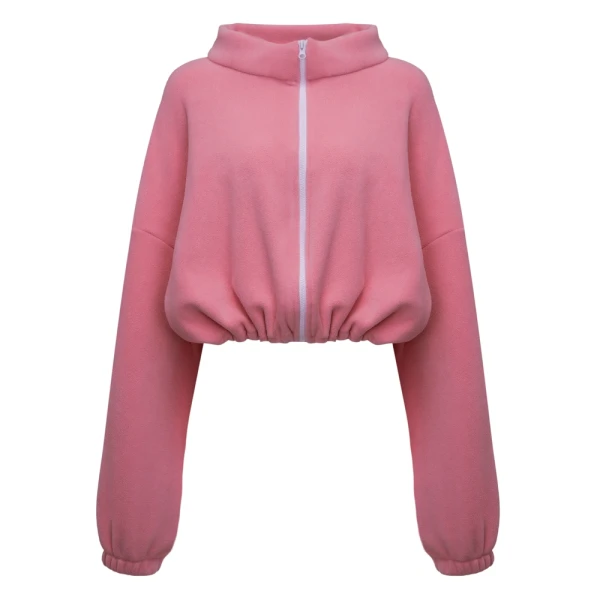 Komplet damski OLAVOGA COZIER 2026 pudrowy róż - maWer Fashion