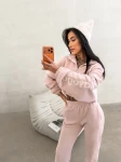 Komplet damski OLAVOGA COZIER 2026 beż - maWer Fashion