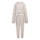Komplet damski OLAVOGA COZIER 2026 kremowy - maWer Fashion