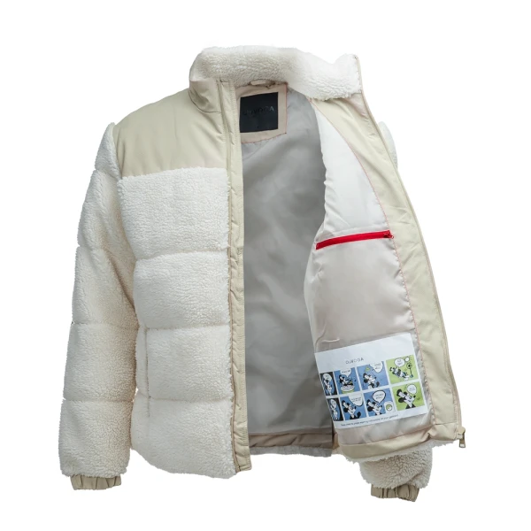 Kurtka męska OLAVOGA VAAS 2026 beż ecru - maWer Fashion