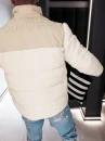 Kurtka męska OLAVOGA VAAS 2026 beż ecru - maWer Fashion