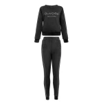 Polarowy komplet damski OLAVOGA LENTO 2026 czarny - maWer Fashion