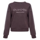 Polarowy komplet damski OLAVOGA LENTO 2026 brąz - maWer Fashion