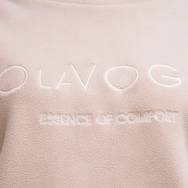 Polarowy komplet damski OLAVOGA LENTO 2026 beż - maWer Fashion
