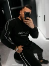 Polarowy komplet męski OLAVOGA LENTO MEN 2026 czarny - maWer Fashion