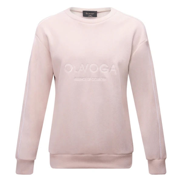 Polarowy komplet męski OLAVOGA LENTO MEN 2026 beż - maWer Fashion