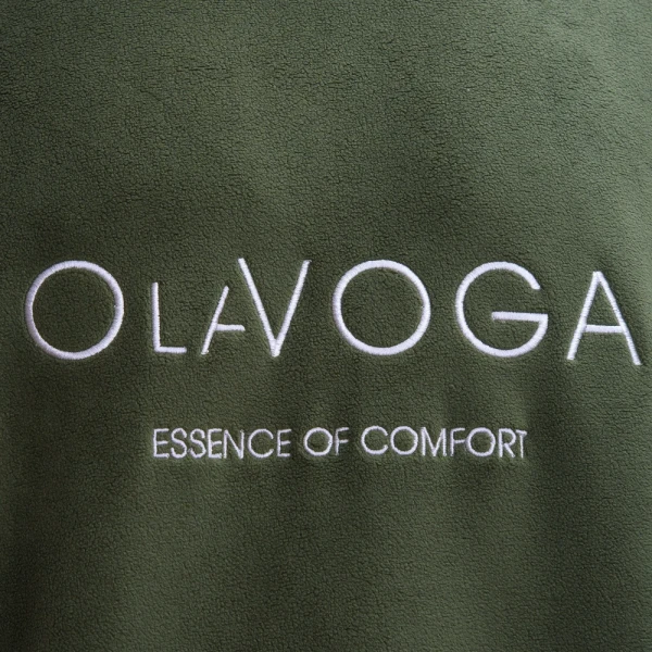 Polarowy komplet męski OLAVOGA LENTO MEN 2026 zielony - maWer Fashion