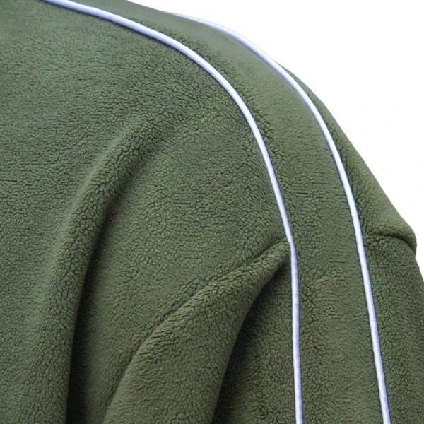 Polarowy komplet męski OLAVOGA LENTO MEN 2026 zielony - maWer Fashion