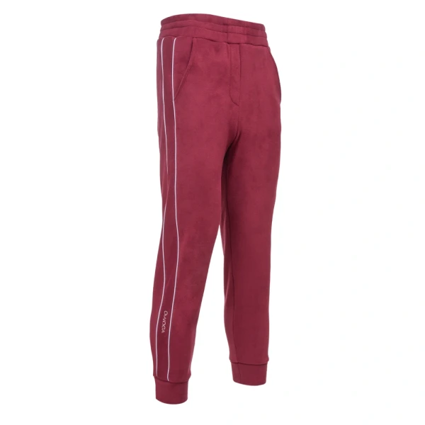 Polarowy komplet męski OLAVOGA LENTO MEN 2026 bordowy - maWer Fashion