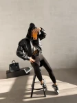 Legginsy damskie OLAVOGA ZITZY 2026 zitzy - maWer Fashion