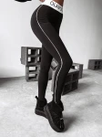Legginsy damskie OLAVOGA PATIA czarne  - mawershop