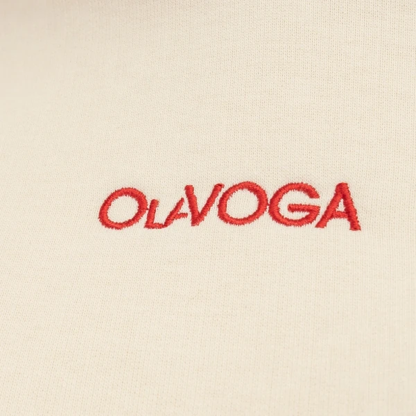 Bluza damska OLAVOGA ADORE 2026 kremowa - maWer Fashion