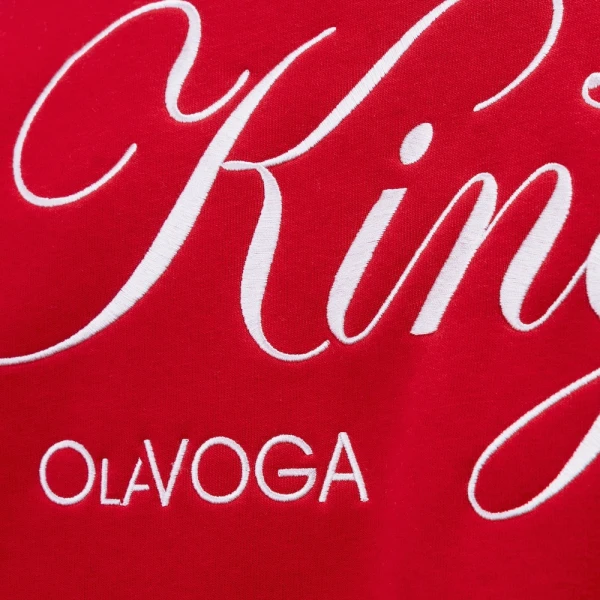 Bluza męska OLAVOGA ADORE MEN 2026 czerwona - maWer Fashion