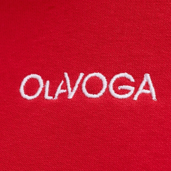 Bluza męska OLAVOGA ADORE MEN 2026 czerwona - maWer Fashion