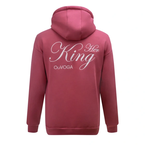 Bluza męska OLAVOGA ADORE MEN 2026 brudny róż - maWer Fashion