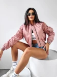 Kurtka damska OLAVOGA CARLENE różowa  -  maWer Fashion