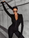Kombinezon damski OLAVOGA MILLS czarny - maWer Fashion
